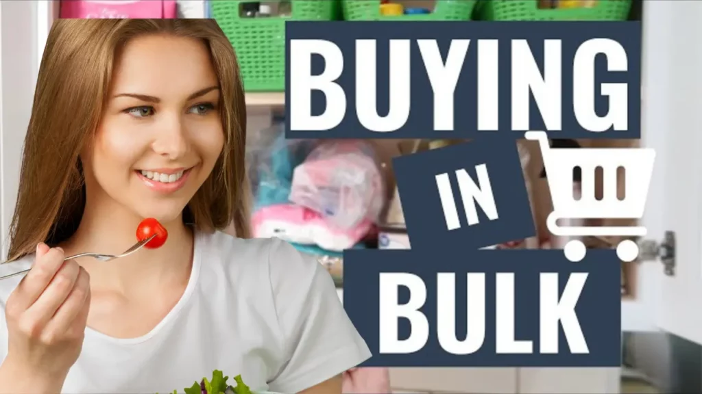 Buy bulk groceries