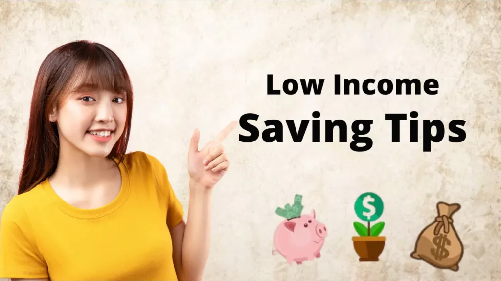 saving money low income